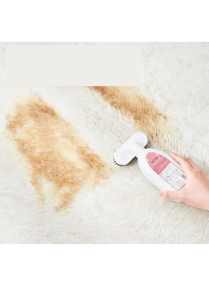 Imakara Fabric & Upholstery Cleaner 300ml with Integrated Scrubbing Brush Head, Professional Instant Stain Remover for Sofas Carpets Rugs and Mattresses, Dry Cleaning Spray for Suits Uniforms and Fabric Car Seats, Powerful Formula Against Coffee Oil and Juice Stains, Odor Eliminator and Textile Refresher for Hard-to-Wash Fabrics. - Image 2